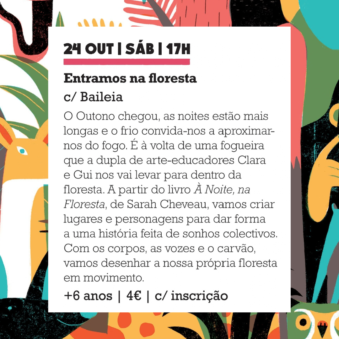 Oficina Entramos na floresta
